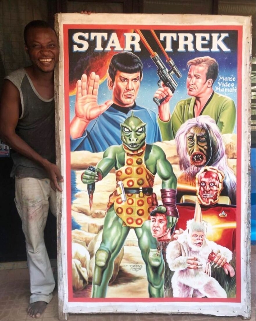 Another portion of African movie posters that will make you laugh and scare