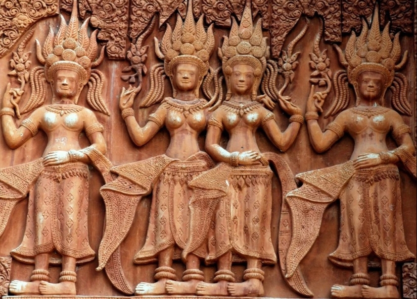 Apsaras - bailarinas celestiales de Camboya