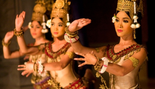 Apsaras - celestial dancers of Cambodia