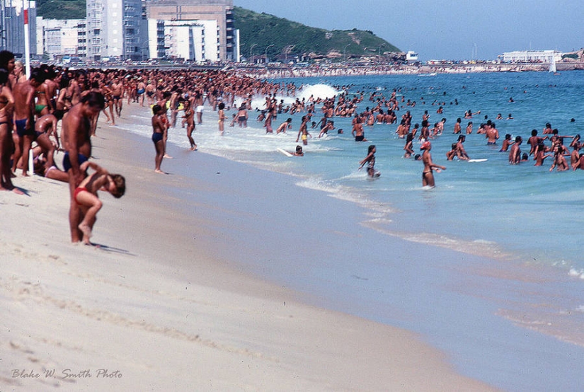 Archive photos of sunny Rio de Janeiro in the 70s