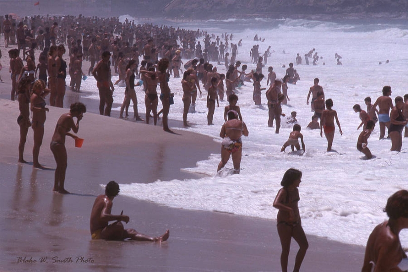 Archive photos of sunny Rio de Janeiro in the 70s