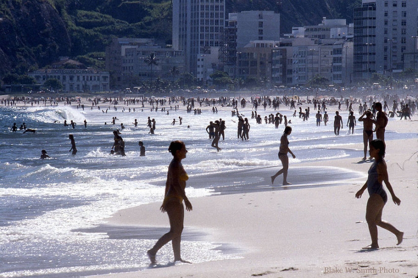 Archive photos of sunny Rio de Janeiro in the 70s