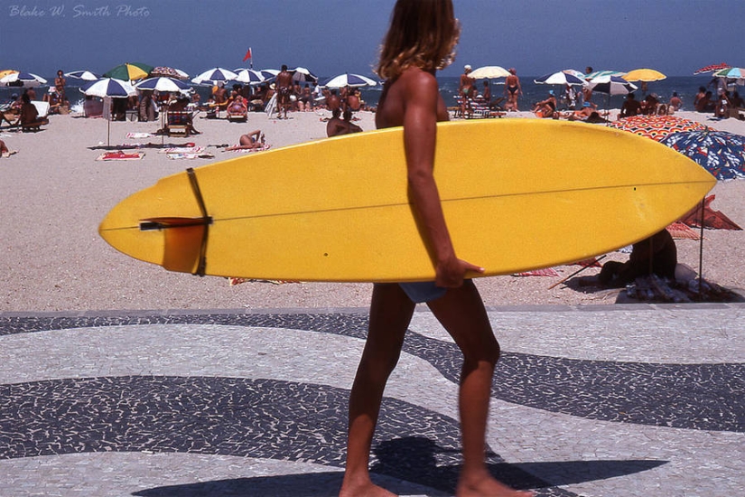 Archive photos of sunny Rio de Janeiro in the 70s