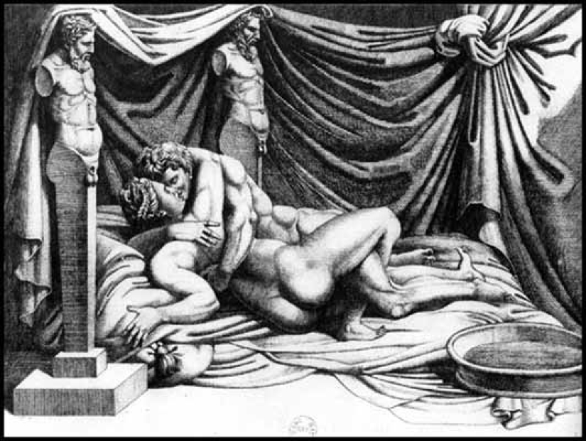 "Aretino Poses - - Kama Sutra medieval de Europa, que la iglesia luchó contra