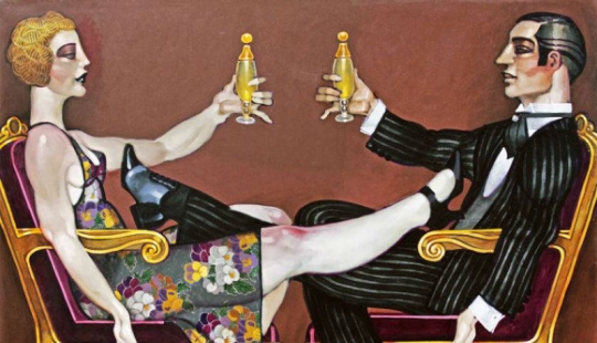 Art Deco passion in the paintings of Juarez Machado