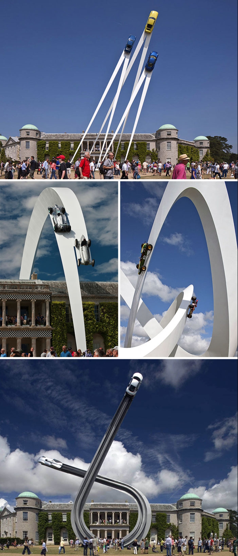 Art is stronger than physics - sculptures that defy the law of gravity