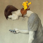 Artist Creates 19 Powerful Illustrations Showing How Technology Is Taking Over Our Lives