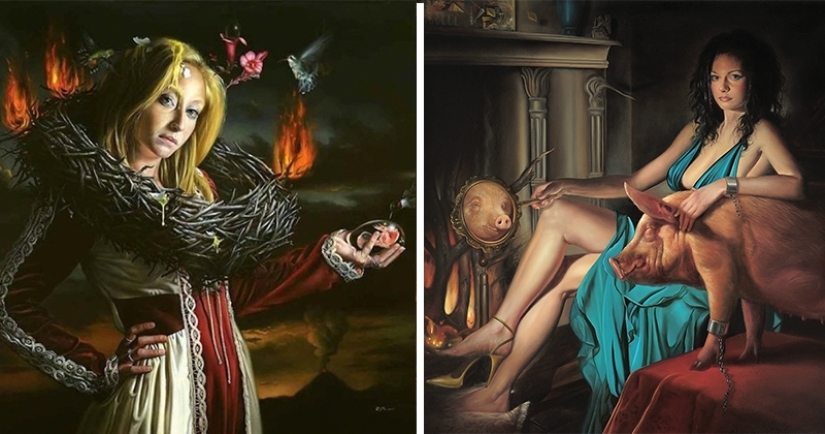 Artist David Bowers and his beautiful, but cruel truth of life