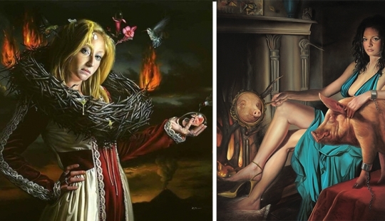 Artist David Bowers and his beautiful, but cruel truth of life