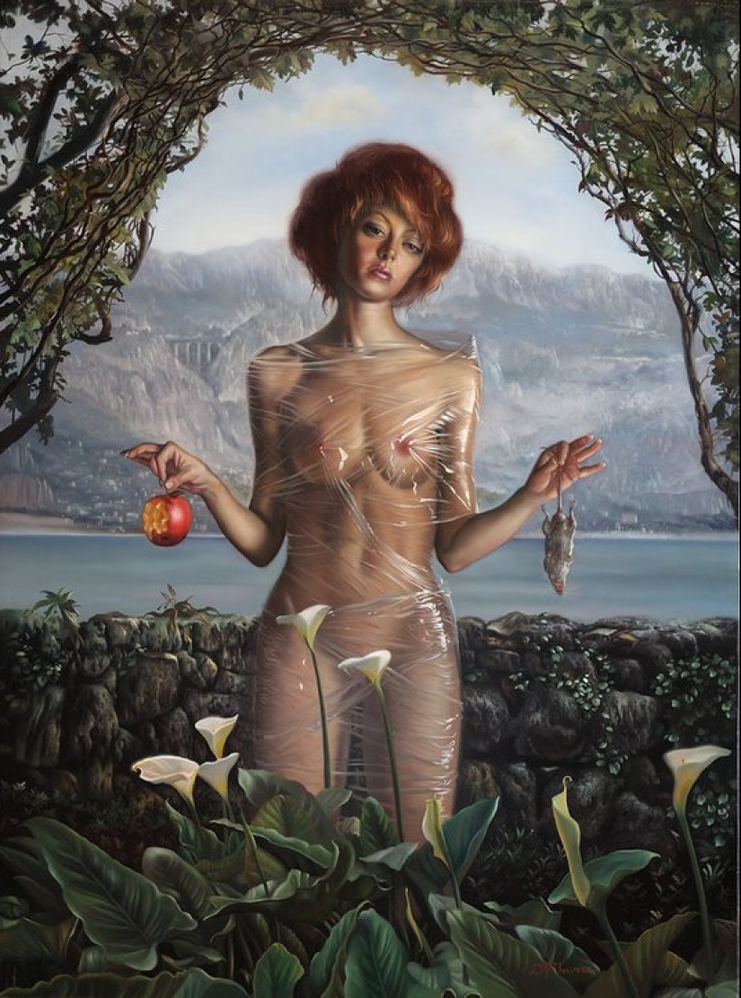 Artist David Bowers and his beautiful, but cruel truth of life