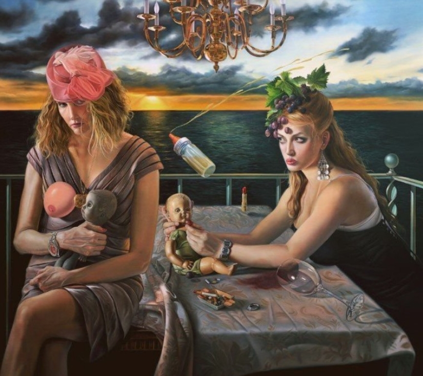 Artista David Bowers y su hermosa, pero cruel verdad de la vida