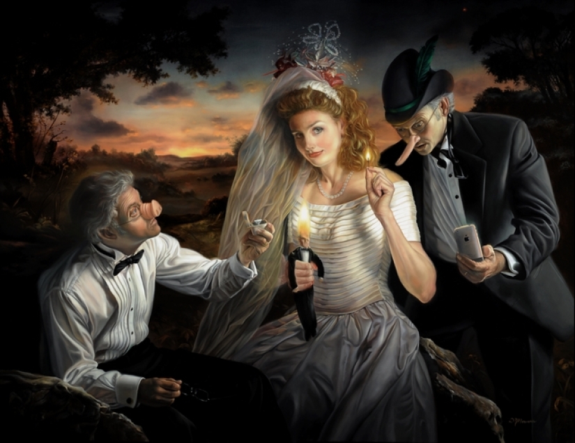 Artista David Bowers y su hermosa, pero cruel verdad de la vida