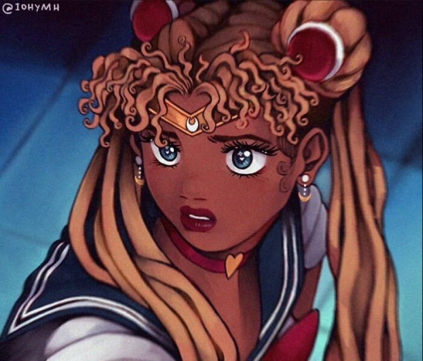 Artistas ilustradores decidió tomar una nueva mirada a Sailor moon