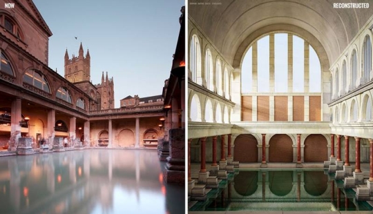 Artists have recreated the pristine splendor of 7 famous historical ruins