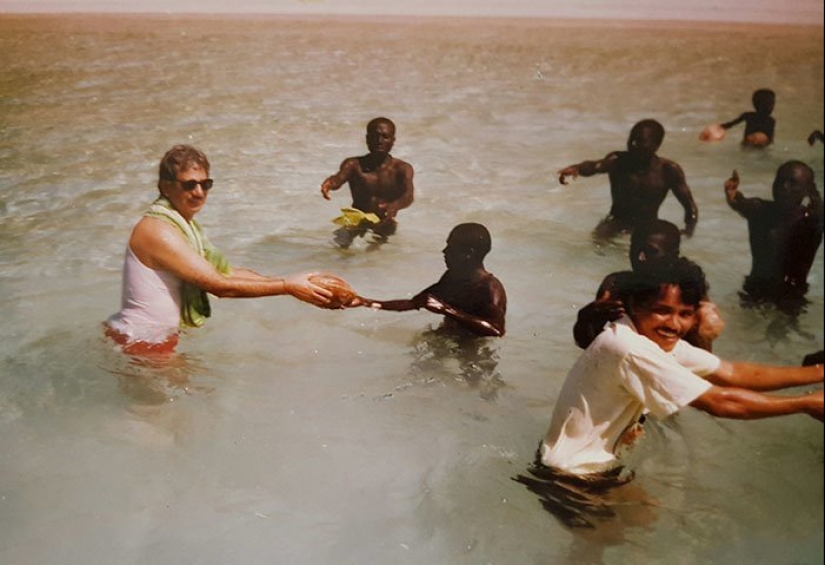 As a female anthropologist was able to establish contact with the wild tribes