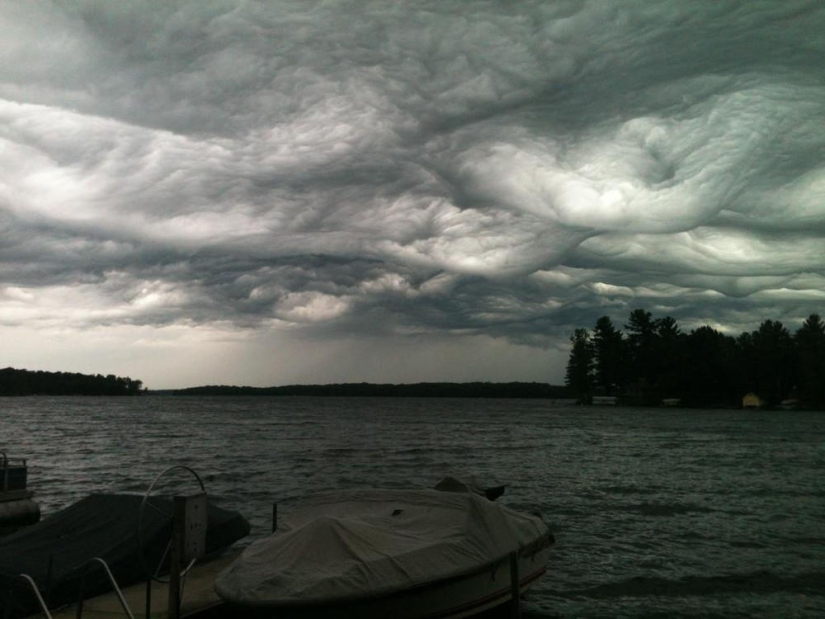 Asperatus - las nubes más aterradoras