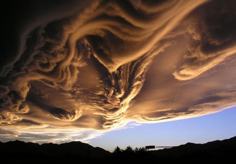 Asperatus - the scariest clouds