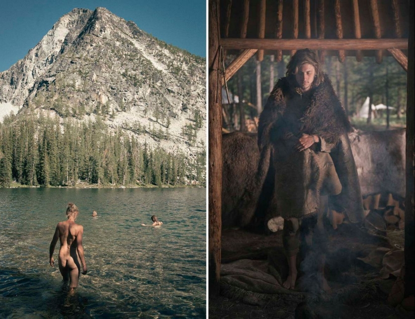 Back in the Paleolithic: hunter-gatherers of the 21st century in the project "Living wild"