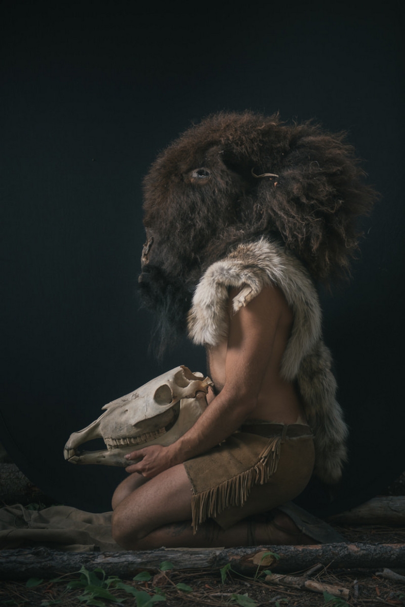 Back in the Paleolithic: hunter-gatherers of the 21st century in the project "Living wild"