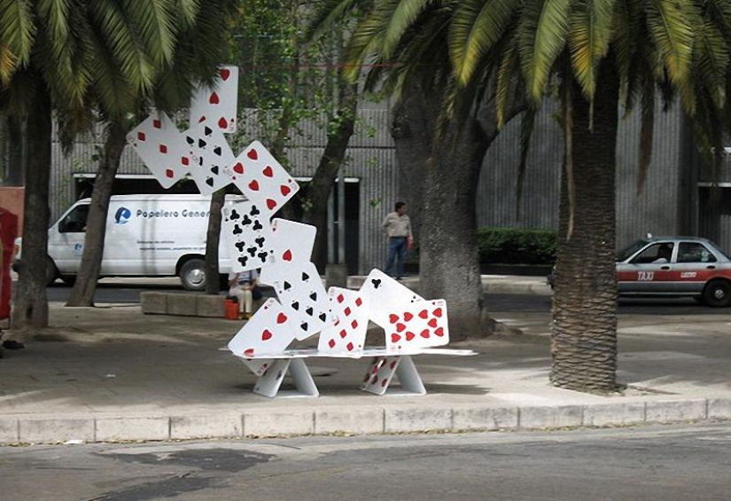 Bancos de arte: el mobiliario urbano más inusual