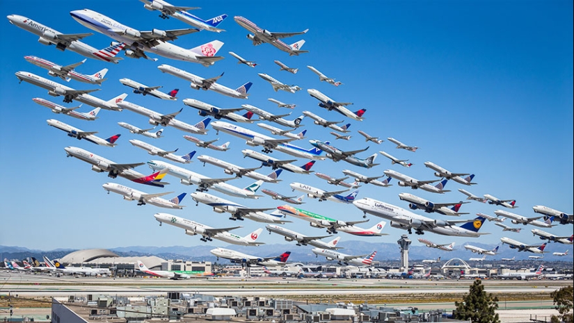 Bandadas de pájaros de hierro: cómo se ven los flujos de tráfico en los aeropuertos de todo el mundo