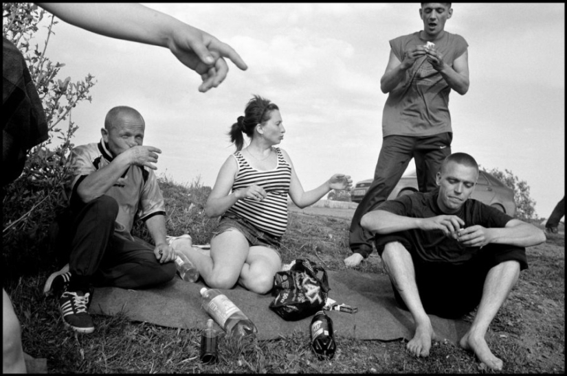 Bandits from the Ural hinterland in the lens of an American photographer