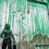Banksy confirma que la nueva obra maestra en el costado del edificio de Londres es suya