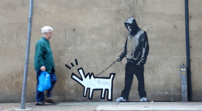 Banksy es la artista de graffiti más misteriosa y escandalosa