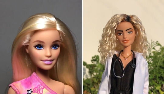 Barbie Makeovers: 8 Before And After Images Of Barbies And Kens Transformed By Daniel Lima