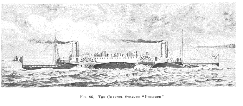 Barco de vapor Bessemer: por qué fracasó un proyecto que podría salvarle del mareo