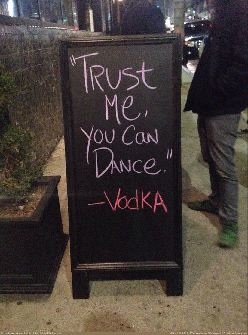 Bartenders are advertising geniuses