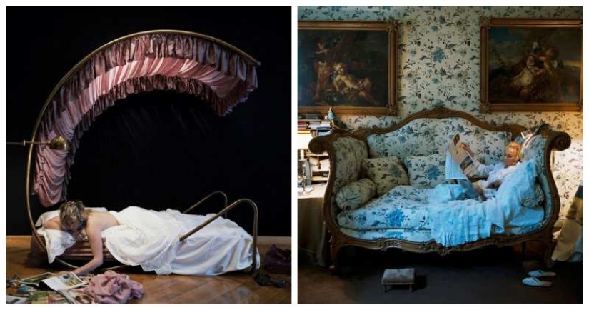 Beds of the inhabitants of France — an intimate photo project by Thierry Bouet