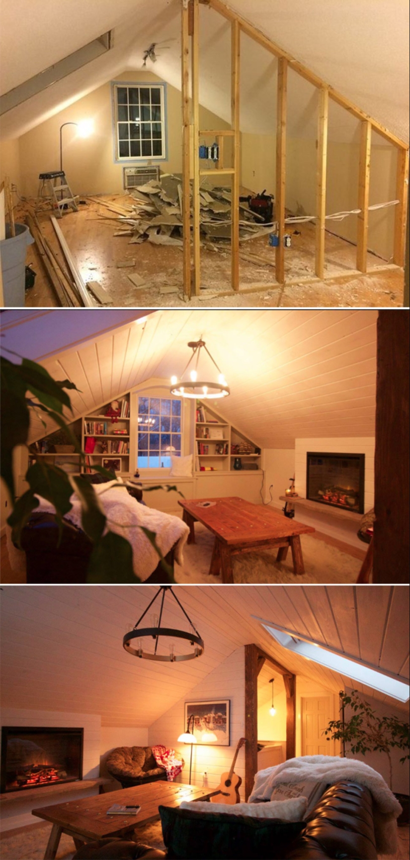 Before and after - 13 examples of incredible and very budget-friendly residential transformations