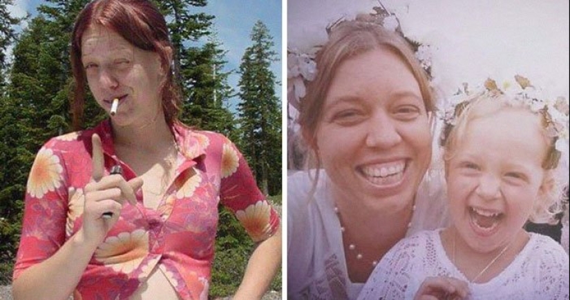 Before and after: 20 photos of people who decided to stop using drugs