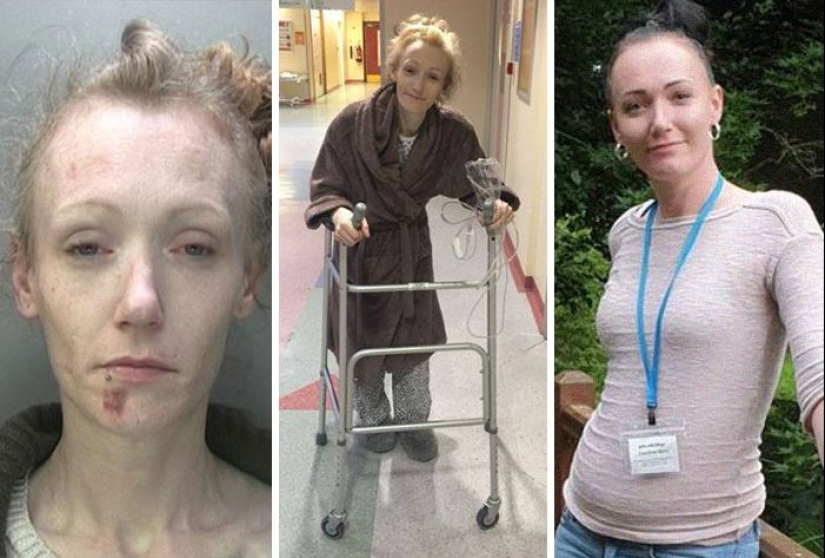 Before and after: 20 photos of people who decided to stop using drugs