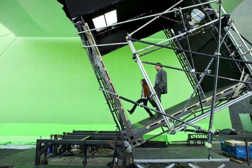 Behind the scenes of your favorite movies-50 photos that reveal the secrets of filming