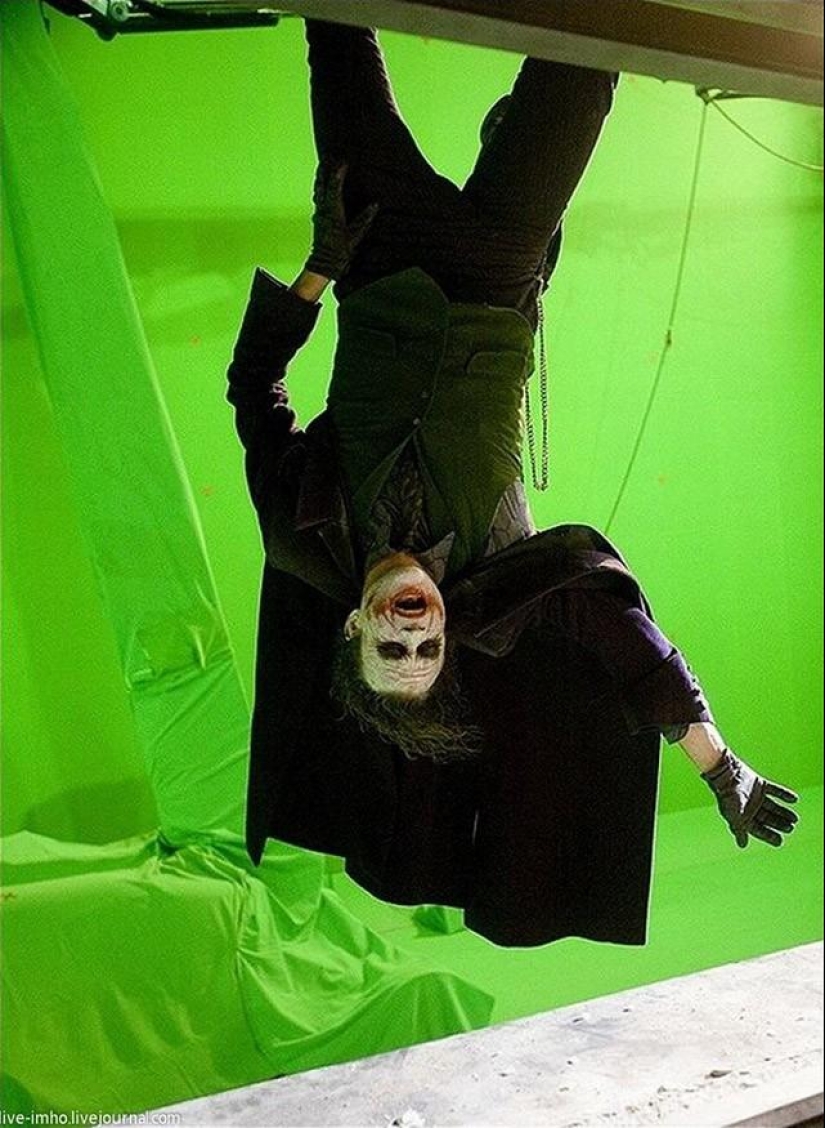 Behind the scenes of your favorite movies-50 photos that reveal the secrets of filming