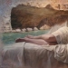 Belleza femenina en pinturas inusuales de Pascal Chauvet