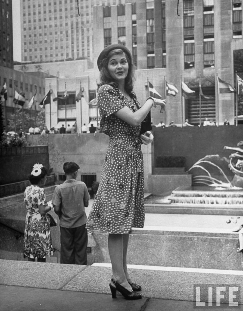 Bellezas vintage de Nueva York de los años 40