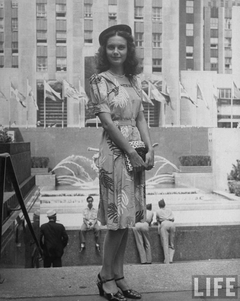 Bellezas vintage de Nueva York de los años 40