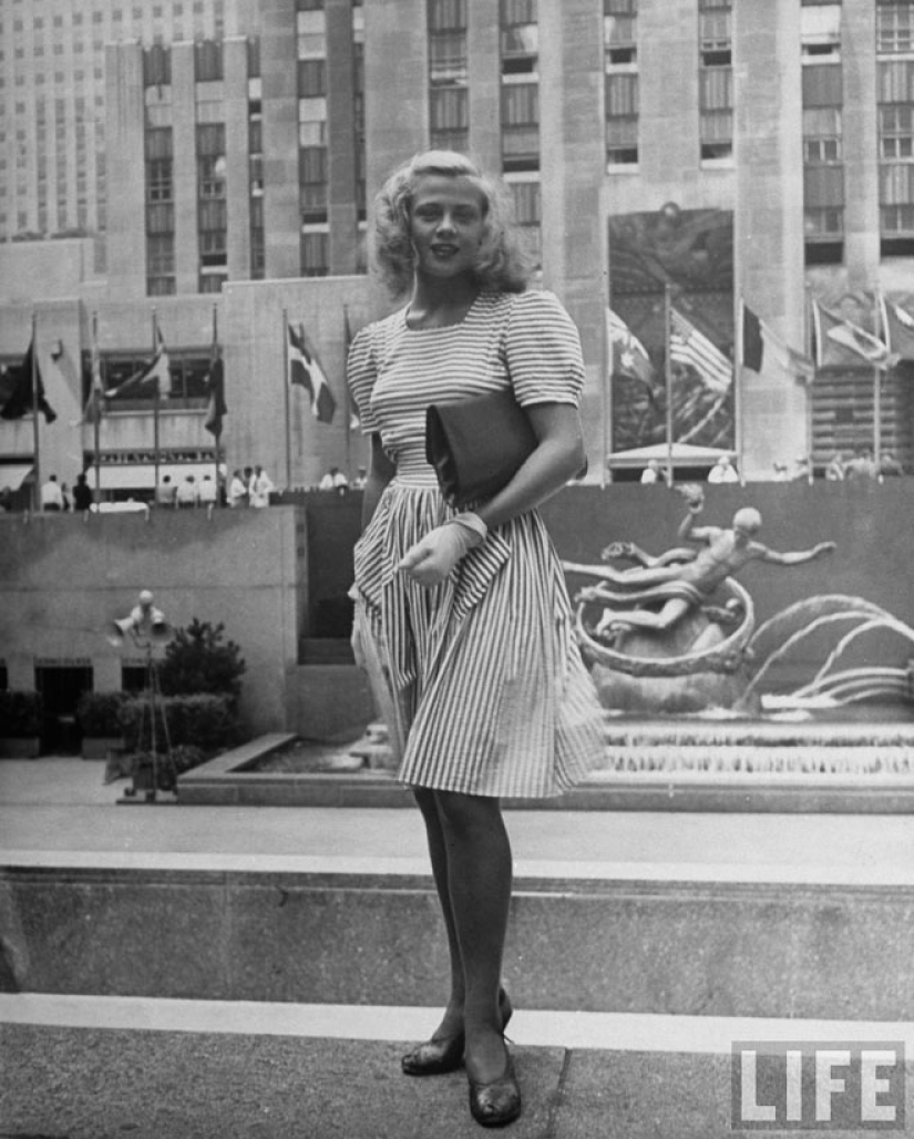 Bellezas vintage de Nueva York de los años 40