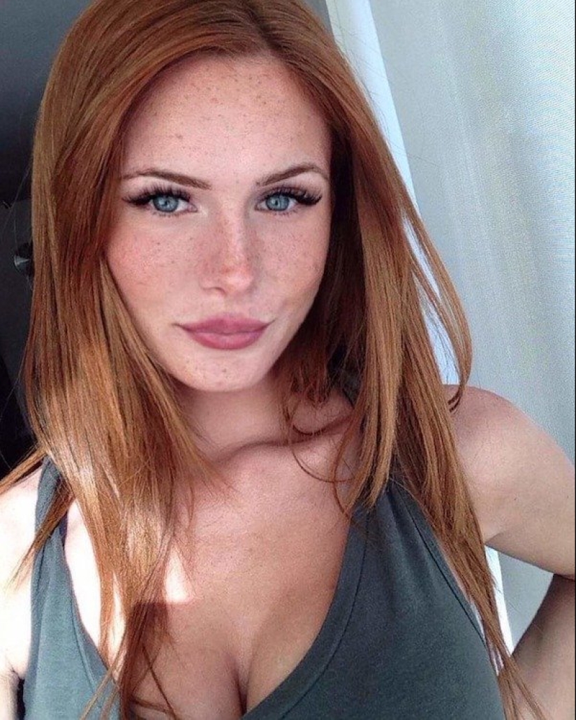 Besados por el sol: 25 fotos de chicas calientes con pecas