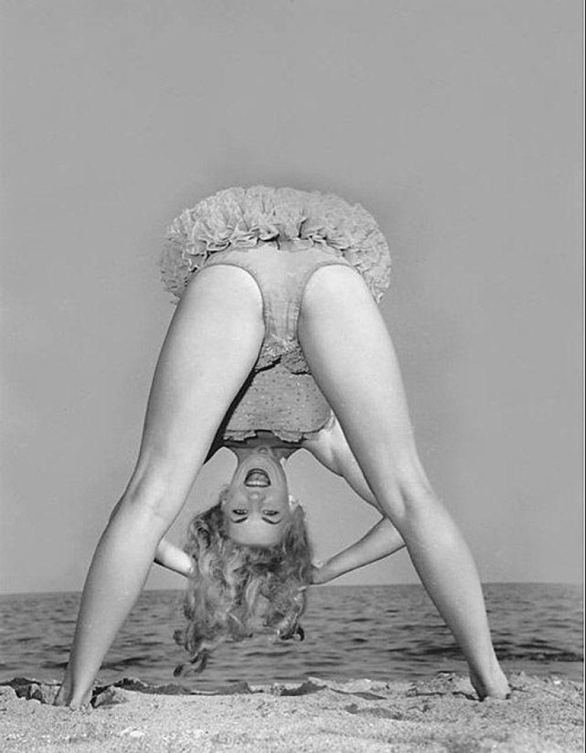 Betty Brosmer is the owner of the most gorgeous figure of the 50s