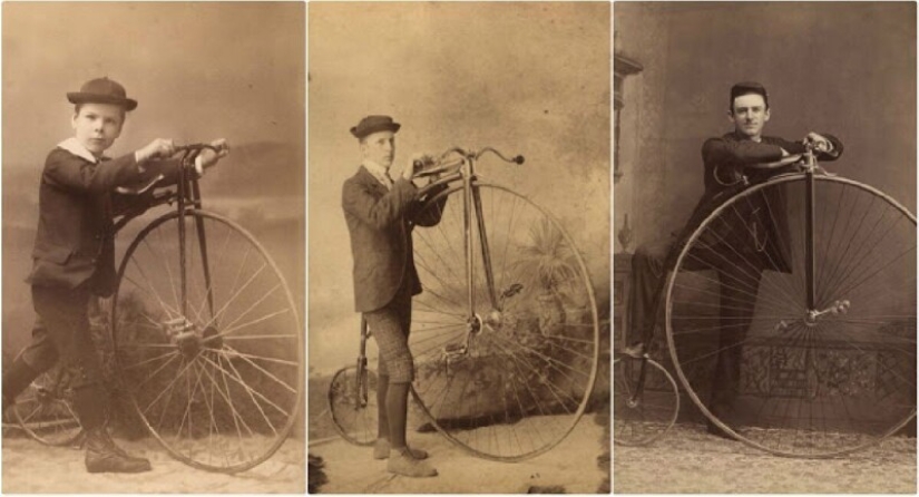 Bicycle History: The Penny-Farthing, or High Wheel