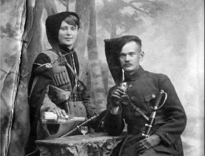 "Black Cossacks" Ukrainian Cossacks who did not take prisoners