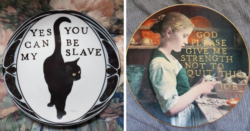 Black humor on porcelain: artist Camila Meicher and her "ugly plates"