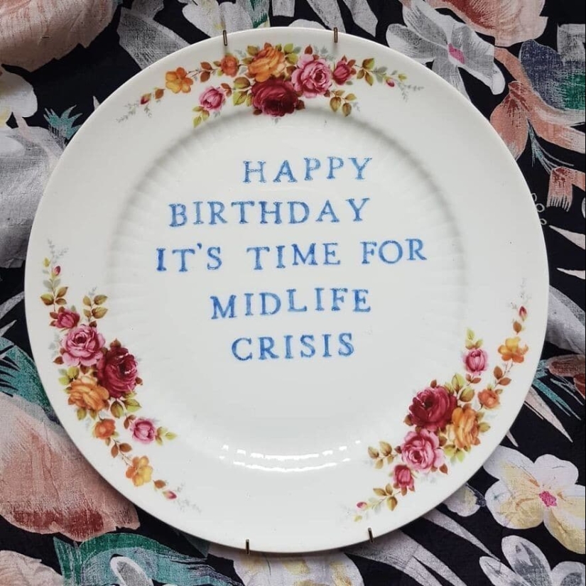 Black humor on porcelain: artist Camila Meicher and her "ugly plates"