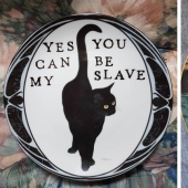 Black humor on porcelain: artist Camila Meicher and her "ugly plates"