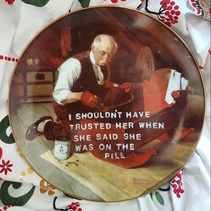 Black humor on porcelain: artist Camila Meicher and her "ugly plates"