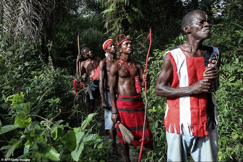 Bloody upbringing: Life inside the secret communities of Sierra Leone is full of perversions and pain